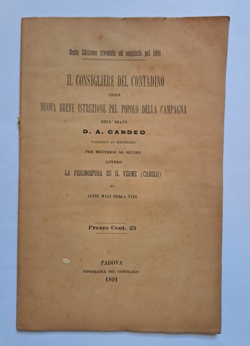 Consigliere del contadino - il,