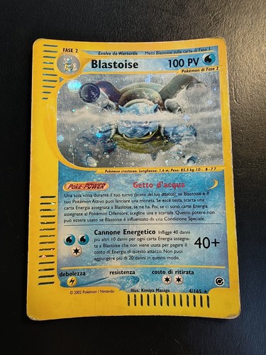 Pokemon blastoise cosmo holo - blastoise,