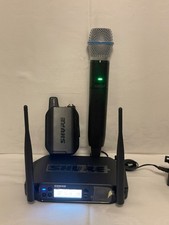 Shure GLXD4+ GLXD2+ Beta87A GLXD1+ Bodypack 2.4 & 5.8 Ghz LEGALE & SENZA REGISTRAZIONE