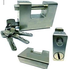 LUCCHETTO CORAZZATO IN ACCIAIO