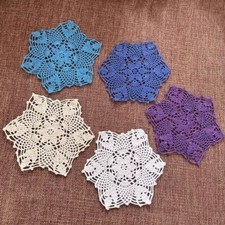 4Pcs/Lot Vintage Hand Crochet