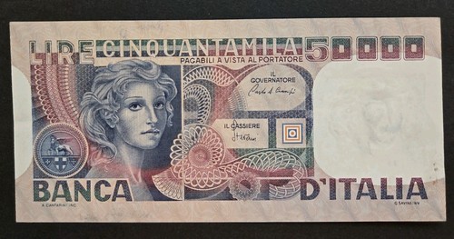 000 lire volto donna - volto, di