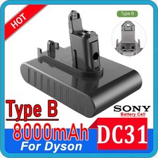 Per Dyson 8.0AH batteria DC31