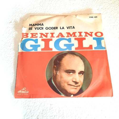 Beniamino gigli mamma - gigli, /
