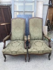 Coppia poltrone carlo - coppia, noce
