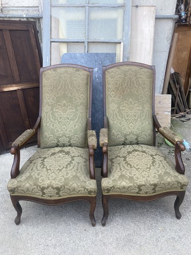 Coppia poltrone carlo noce - carlo, x