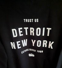 Felpa con cappuccio pullover nero Eminem Shady Records 25° anniversario NUOVO XXL