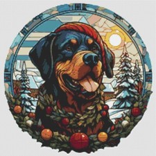 Cane cucciolo di Natale