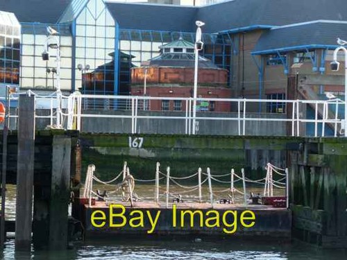 Photo 6x4 floating - pontoon, on