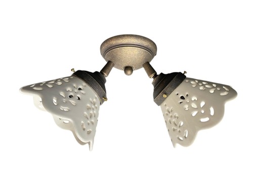 Plafoniera ottone anticato - in,