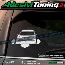 Adesivo Down&Out Peugeot 206 -