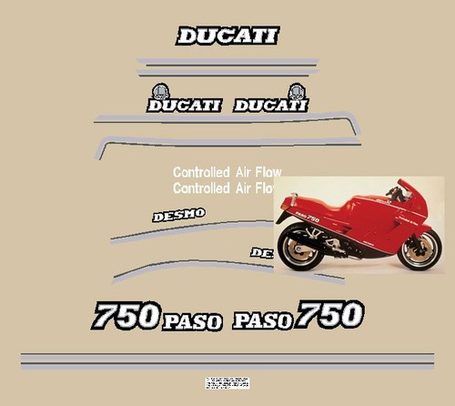 Ducati paso 750 - 750, 1986