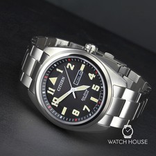 Orologio Uomo Citizen Nero Super Titanium Eco Drive BM8560-88EE