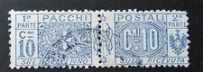 ITALIA REGNO 1919-22 PACCHI POSTALI,10 CENTESIMI,USATO