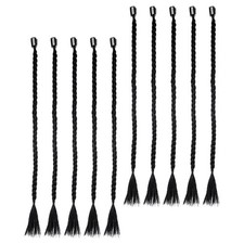  10 PZ Extension Capelli Coda di Cavallo Dreadlocks Simulato per Trecce
