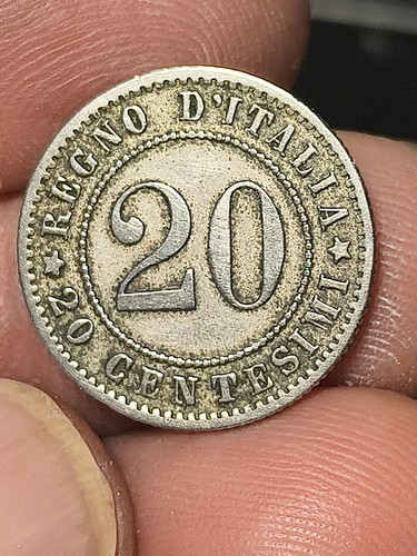Regno italia moneta 20 - d’italia,