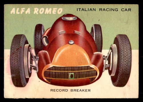 1954 topps mondo ruote 30 - 1954, su