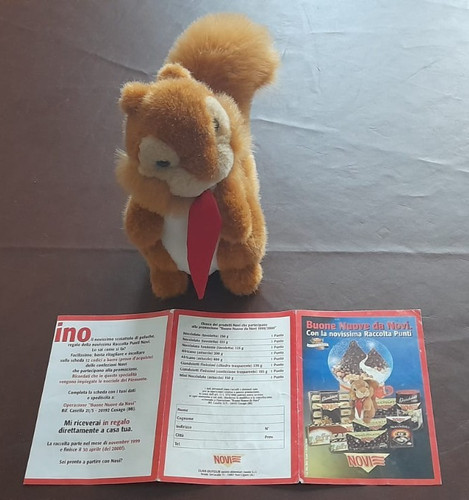 Peluche castoro novino novi - castoro,
