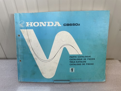 Catalogo ricambi honda cb650z - catalogo,