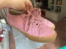VANS OLD SKOOL TAPE  Rosa, cotone 100% organico n. 37 USATE COME NUOVE