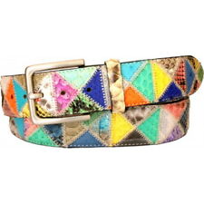 Cintura in Pitone e Struzzo  4