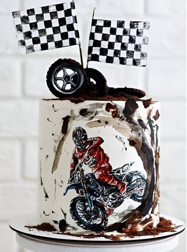 Moto commestibile motocross