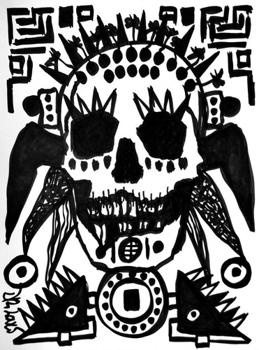 Love skull teschio - teschio, street