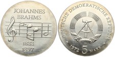 Germania - DDR 5 marchi monete