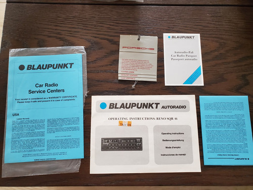 Manuale proprietario radio