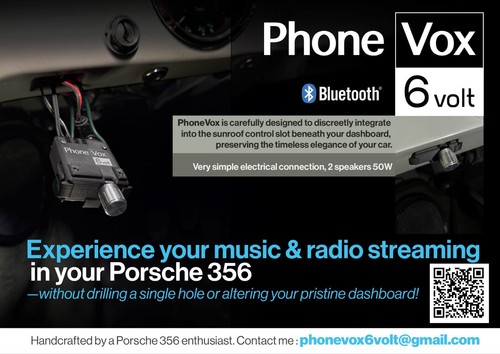 Porsche 356 bluetooth - 356,