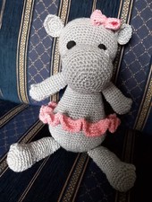 IPPOPOTAMO HOLLY ALL'UNCINETTO AMIGURUMI