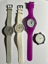 Orologio DONNA Ops Objects Solo Tempo Bianco E Grigio SILICONE