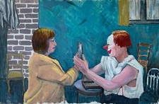 Quadro a Olio Impressionista