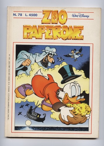Zio paperone uncle - paperone, n.78