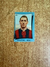 FIGURINA NANNINA 1958/59 MILAN SCHIAFFINO n° 43