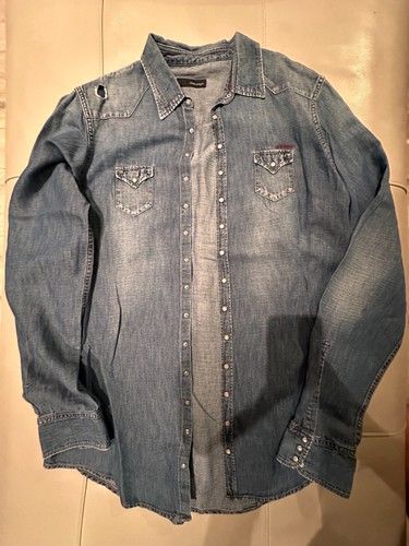 Camicia denim dsquared2 - denim,