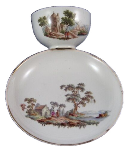 Antico 18thc zurigo porcellana - 18thc,
