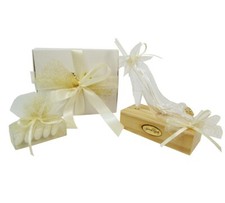 Bomboniera Matrimonio Nozze Scatola Scarpetta Diffusore Base Led