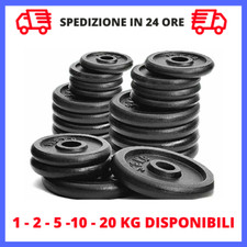 dischi in ghisa pesi palestra 25 mm peso 2 5 10 20 kg set disco per bilanciere