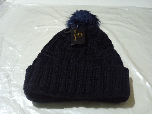 Berretto blu con - , pon