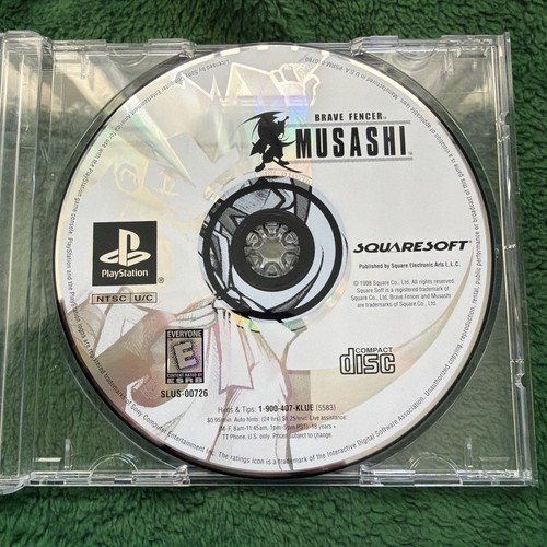 Brave fencer musashi - fencer, ps1