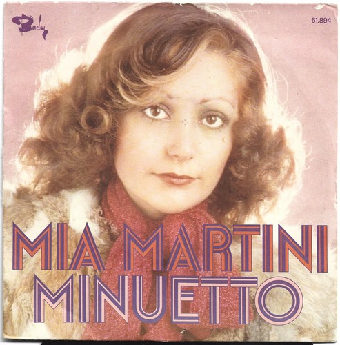 Mia martini minuetto - martini, –