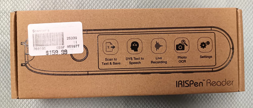 Irispen reader scanner - scanner, a