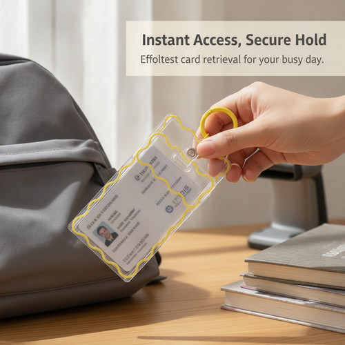 Porta badge trasparente con - badge,
