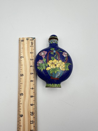 Bottiglia fiuto cloisonné - bottiglia,