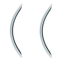 Coppia Maniglioni Acciaio Inox Satinato Portoncini Entrate Locali 3rin Cm 57