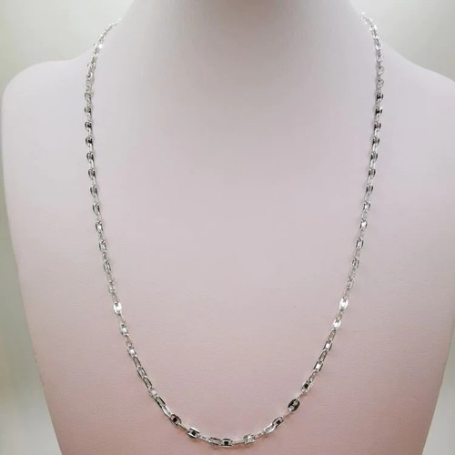 Collana catena oro bianco - , 18kt