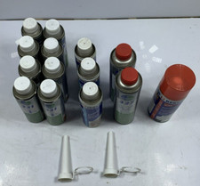 LOTTO 14 PEZZI PULIZIA MOTORE ADDITTIVI E PULITORI TUNAP E BERNER PER OFFICINE