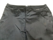 Fiorella Rubino Pantalone Tipo Raso/Satin tg. 49 Taglie Forti Ottimo Usato