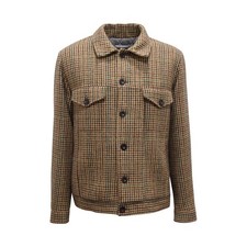 N1570 GIUBBOTTO CAMICIA UOMO BALLANTYNE MAN WOOL JACKET